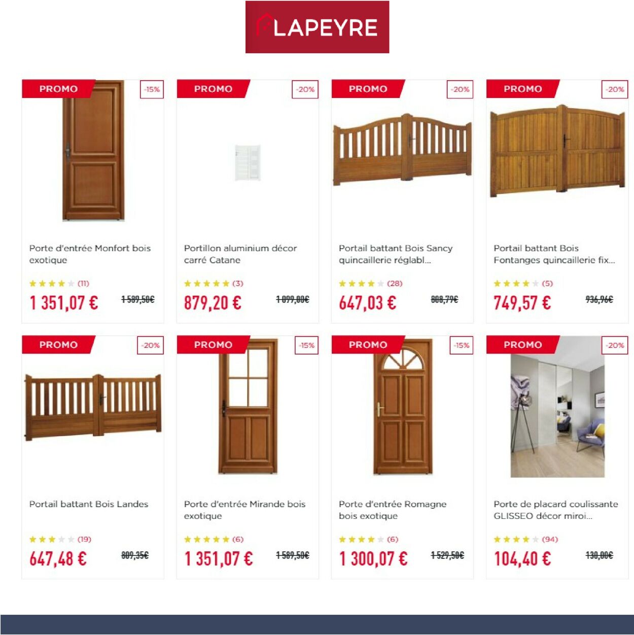 Lapeyre Catalogue du 18.10.2022