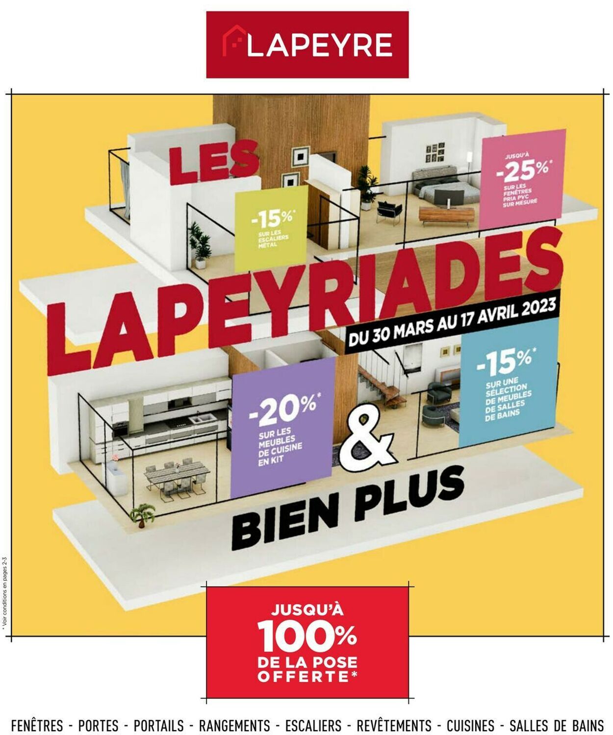 Lapeyre Catalogue du 30.04.2023