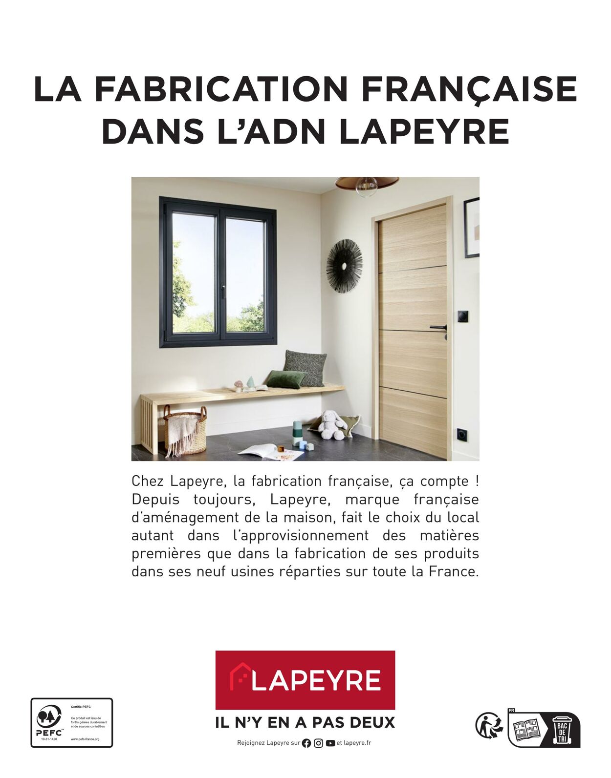Lapeyre Catalogue du 01.01.2024