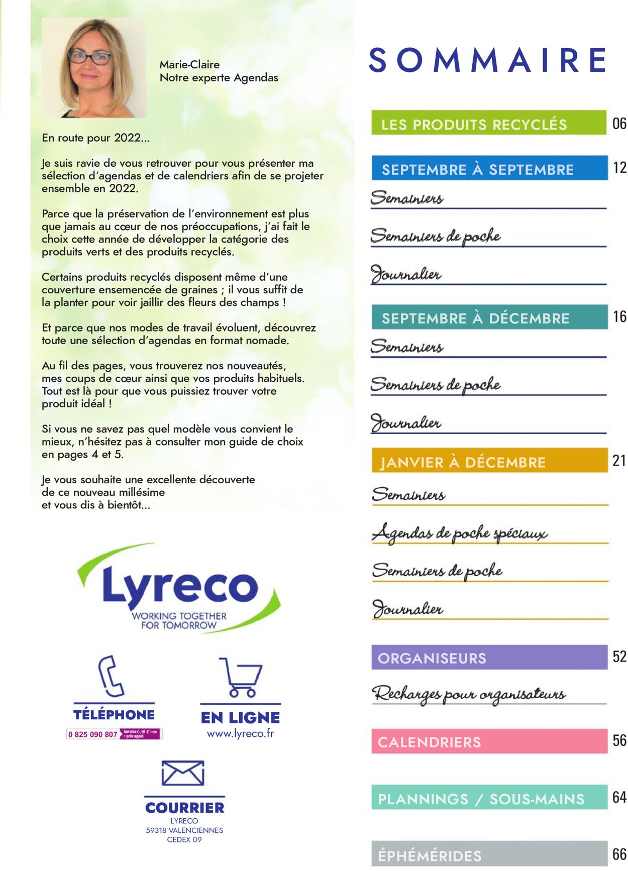 Lyreco Catalogue du 02.08.2021