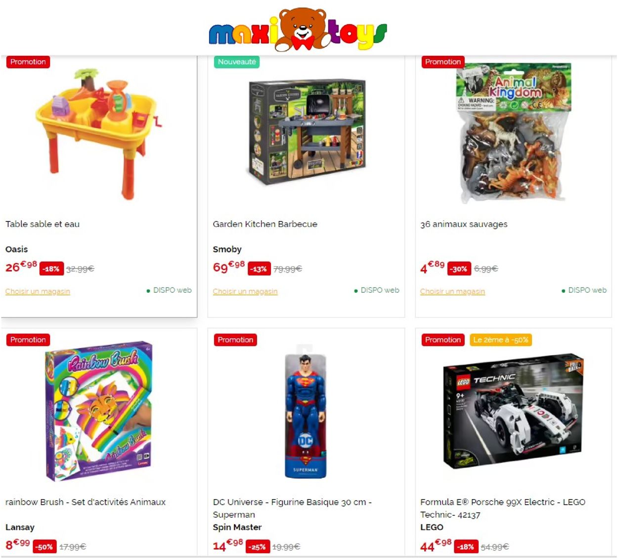Maxi Toys Catalogue du 06.04.2022