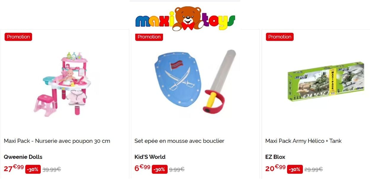 Maxi Toys Catalogue du 12.05.2022