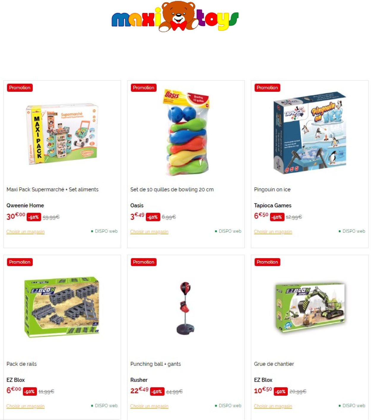 Maxi Toys Catalogue du 20.06.2022