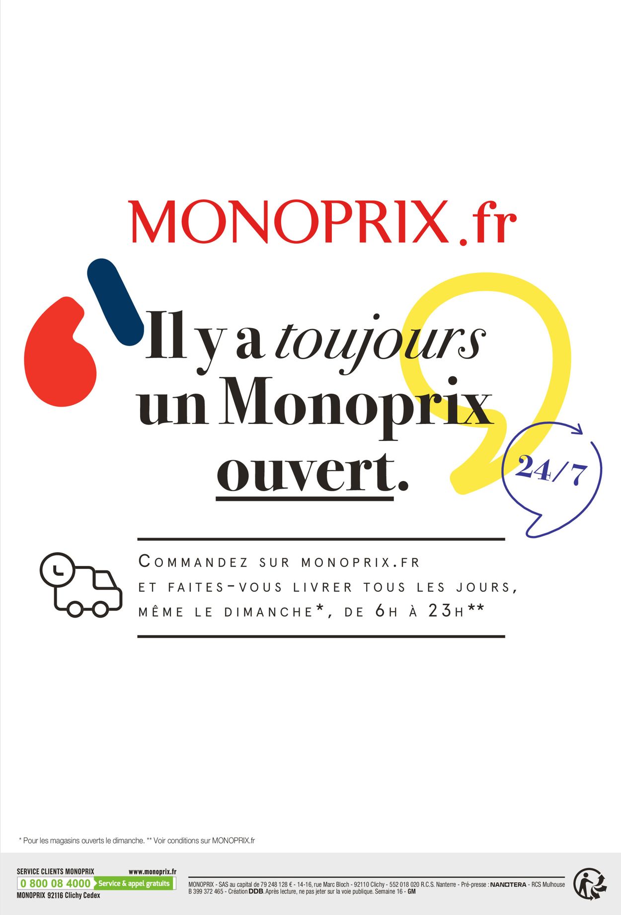 Monoprix Catalogue du 20.04.2022