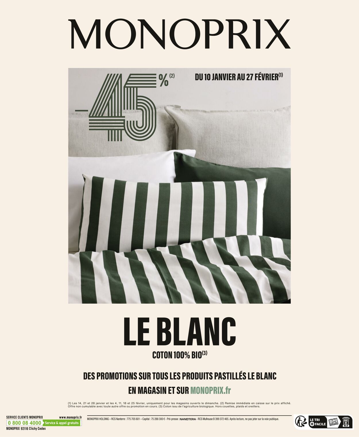Monoprix Catalogue du 04.01.2024