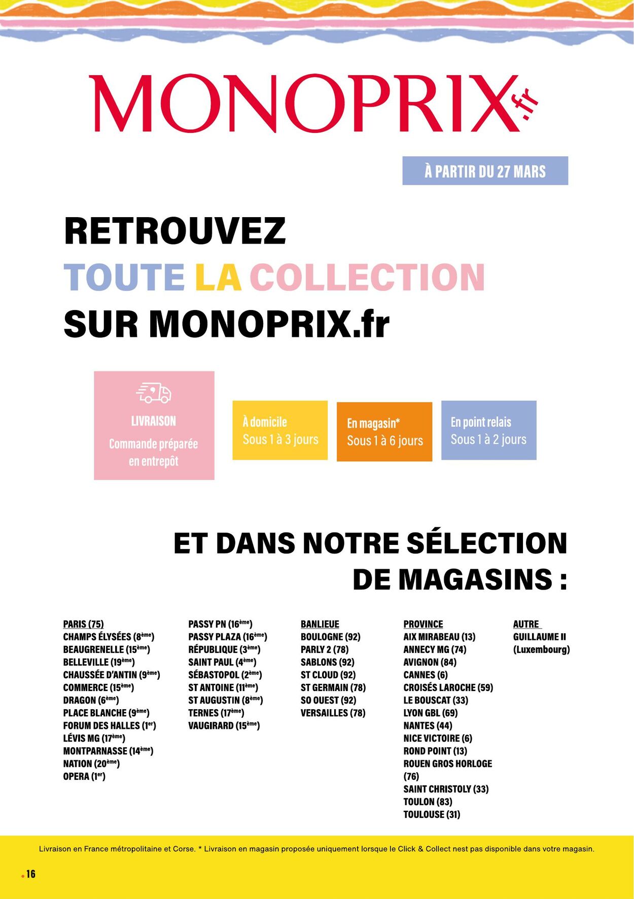 Monoprix Catalogue du 27.03.2024