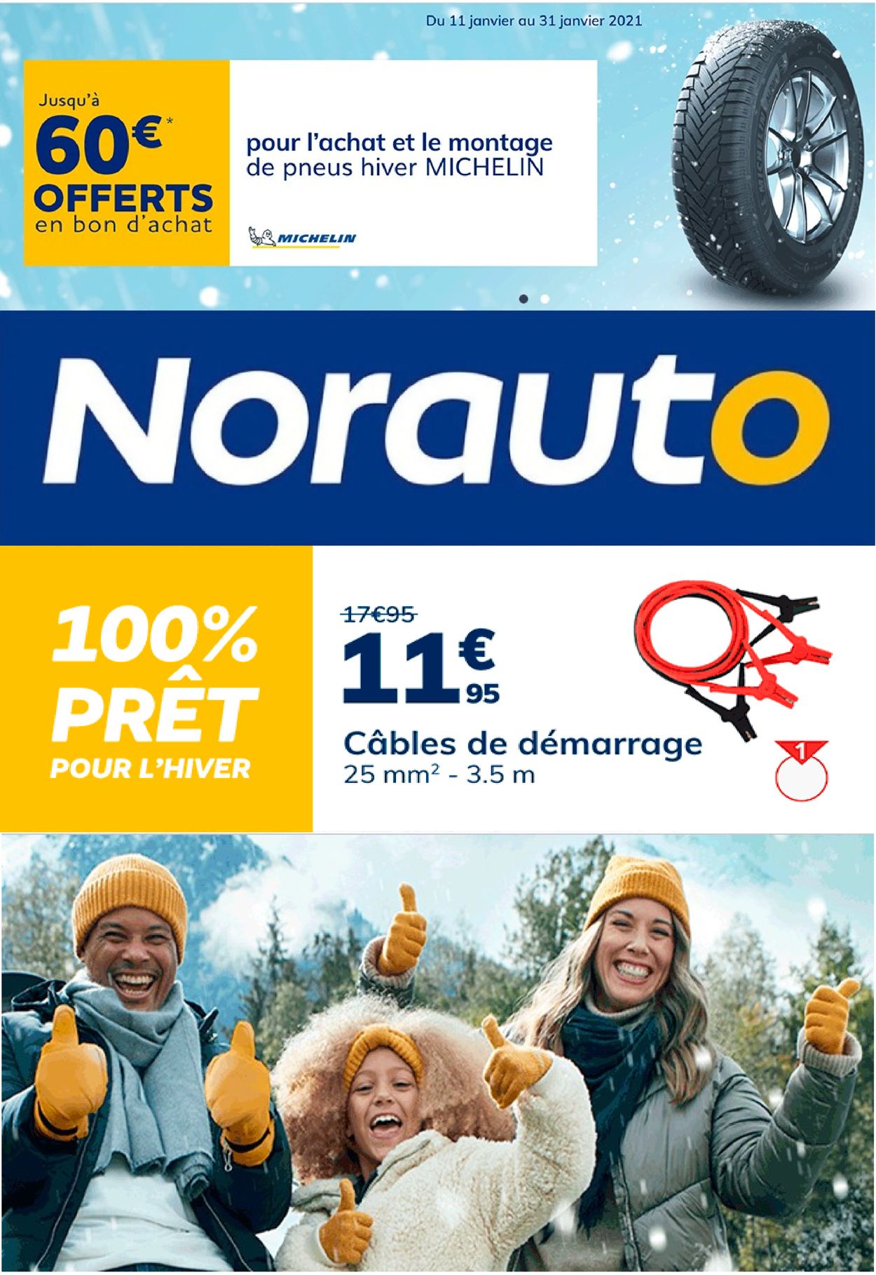 Norauto Catalogue du 11.01.2021