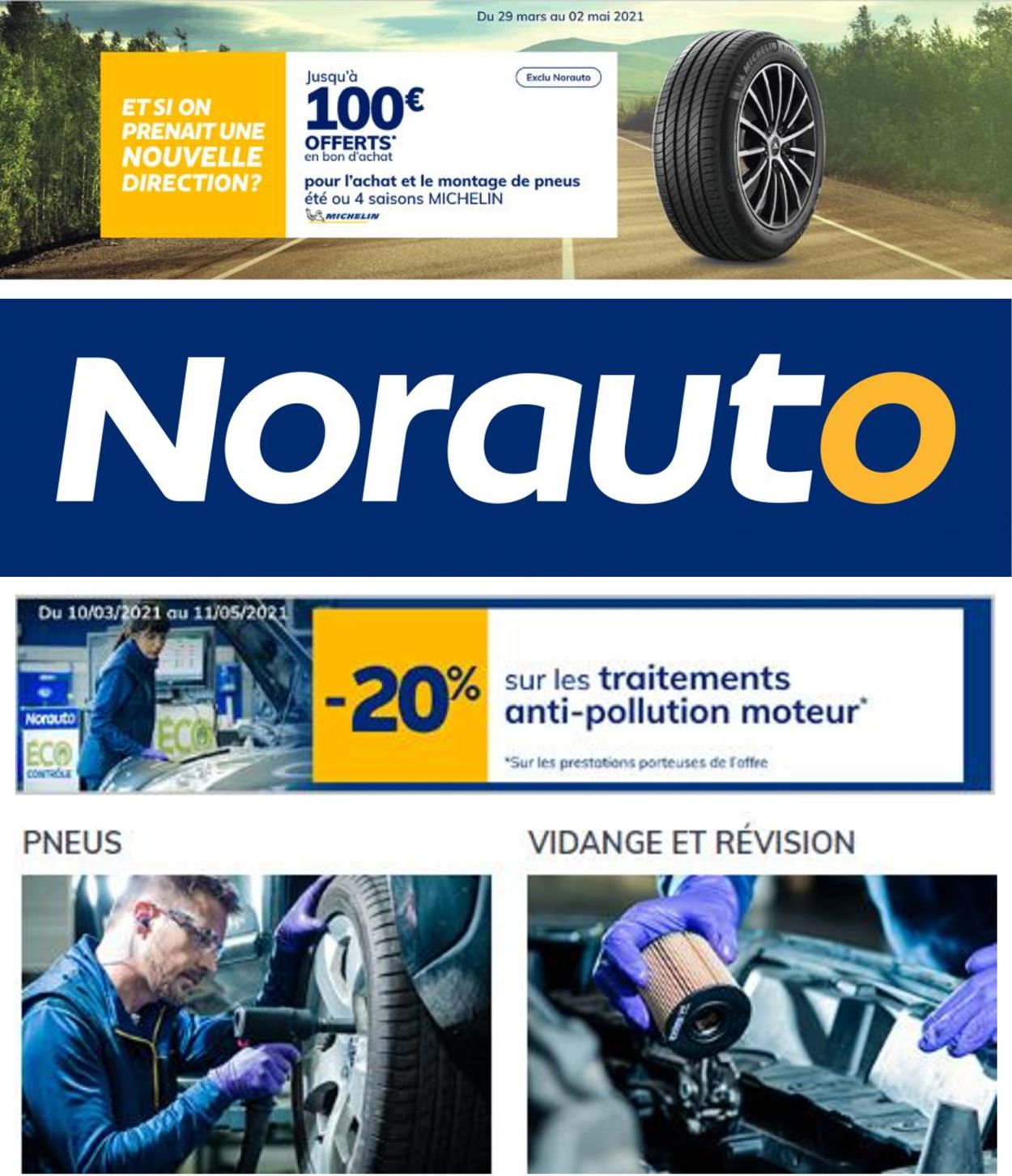 Norauto Catalogue du 31.03.2021