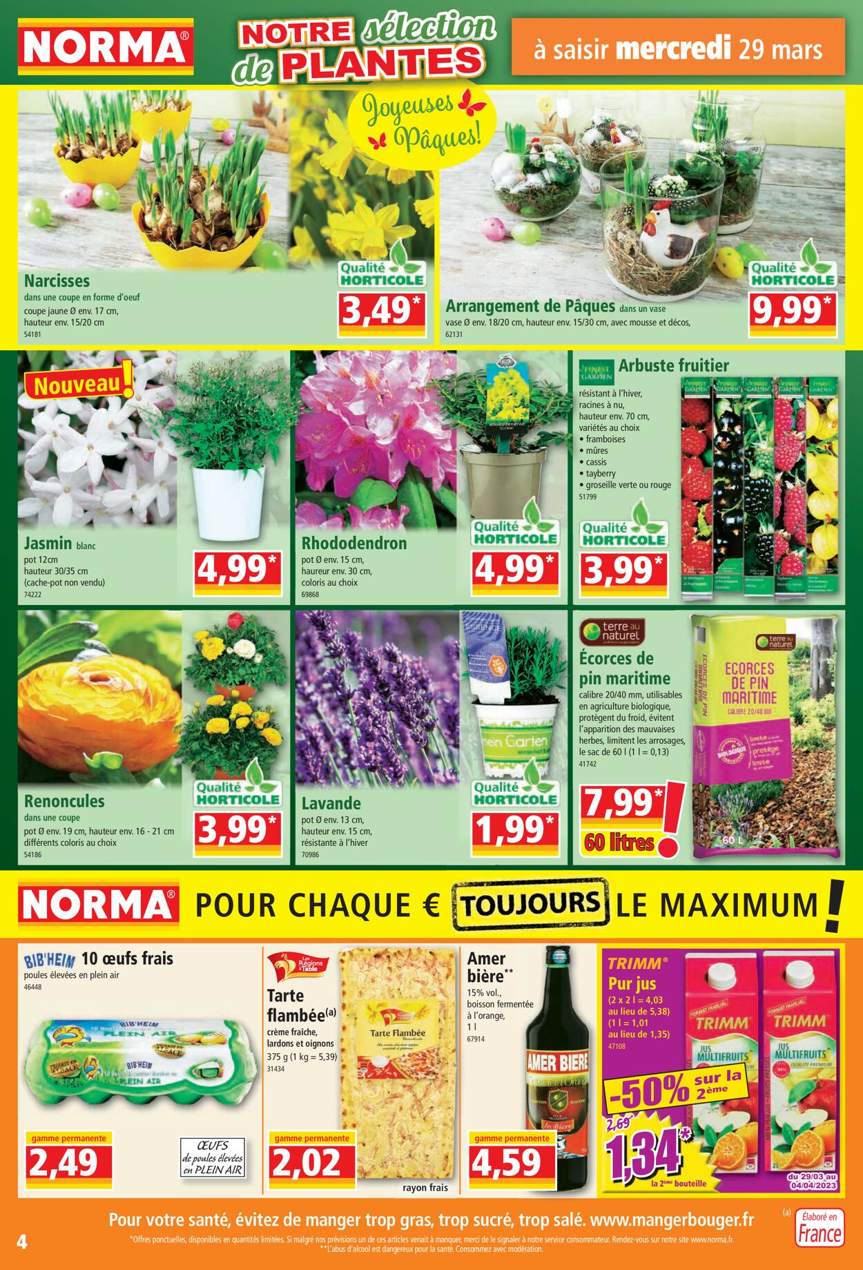 Norma Catalogue du 29.03.2023