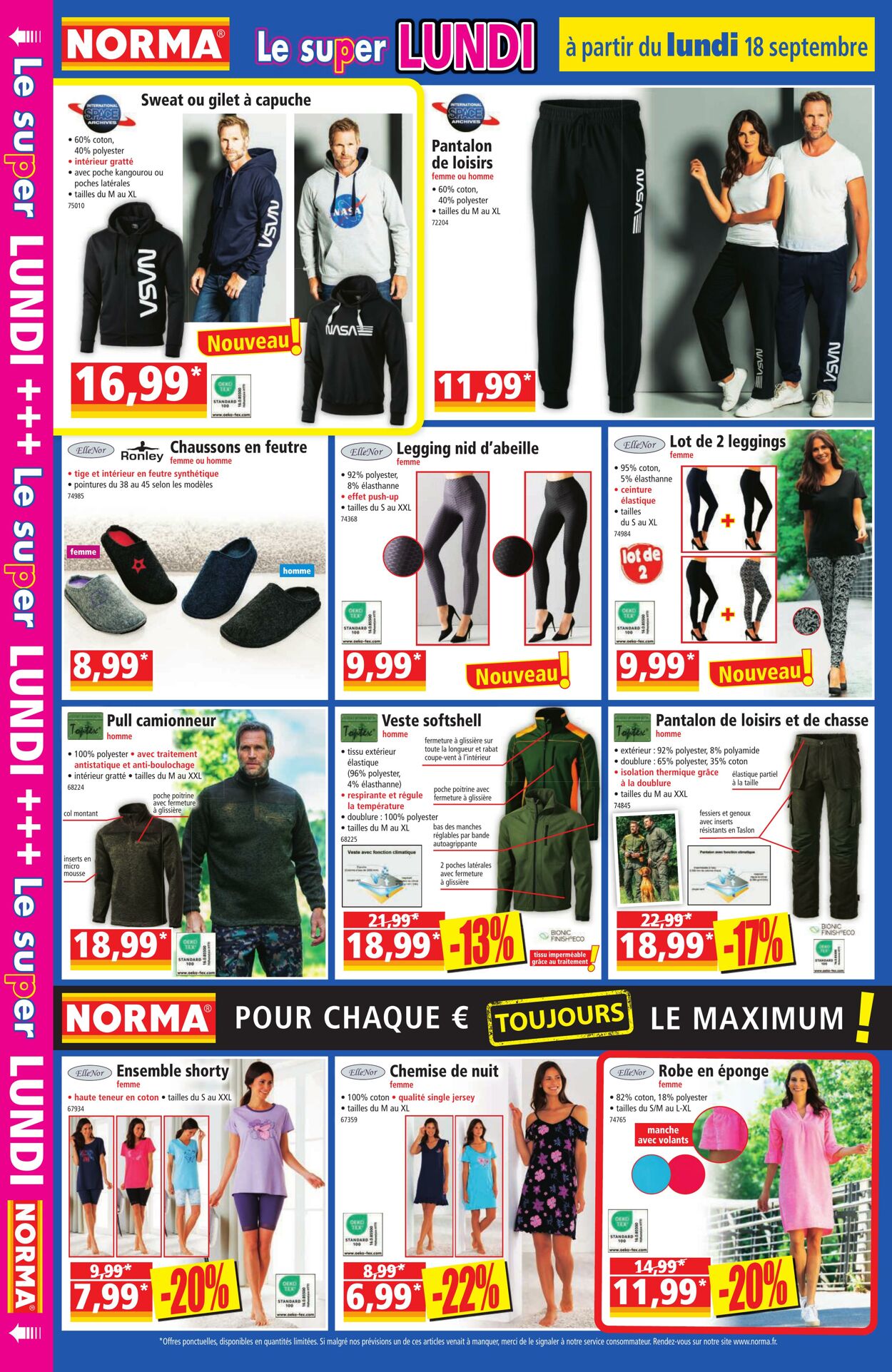 Norma Catalogue du 13.09.2023