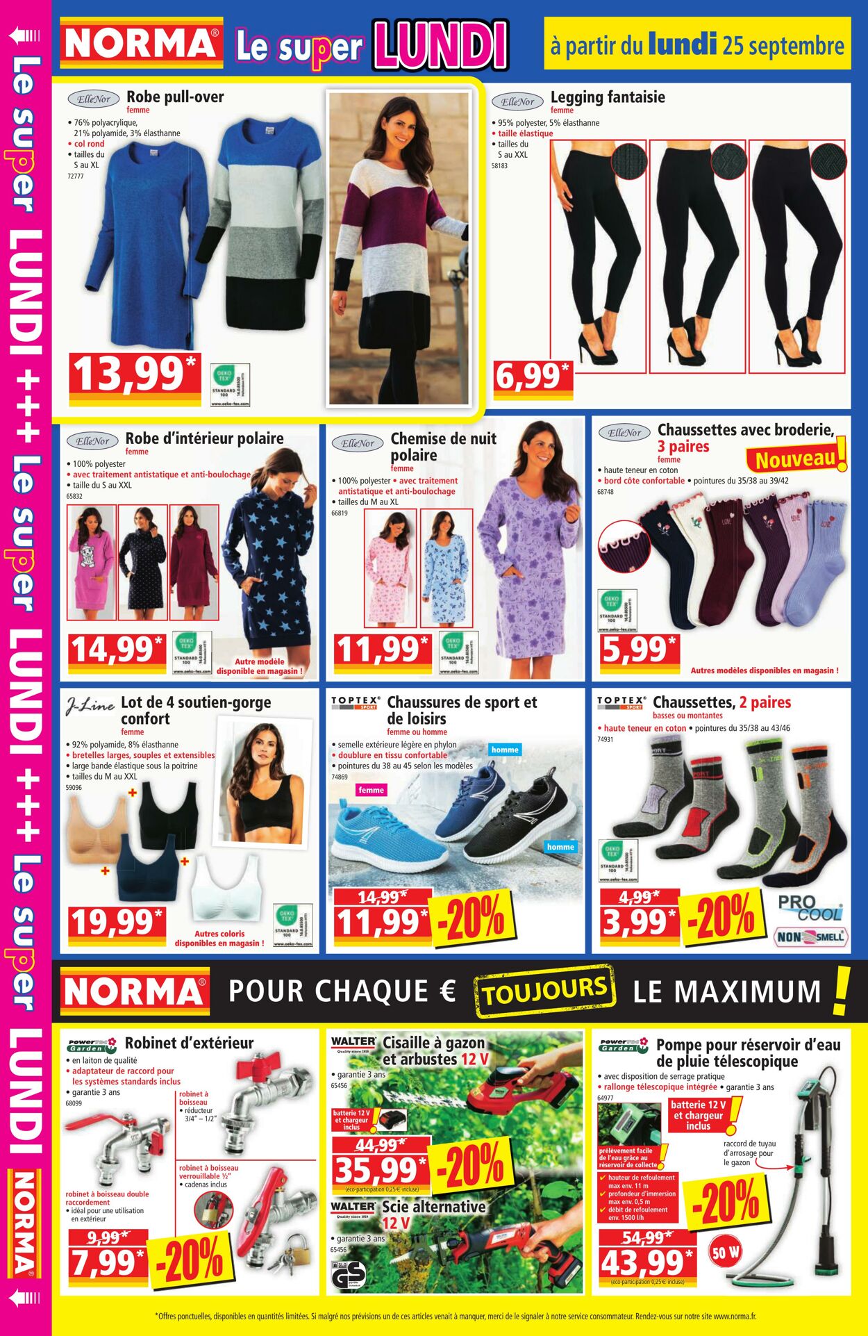 Norma Catalogue du 20.09.2023