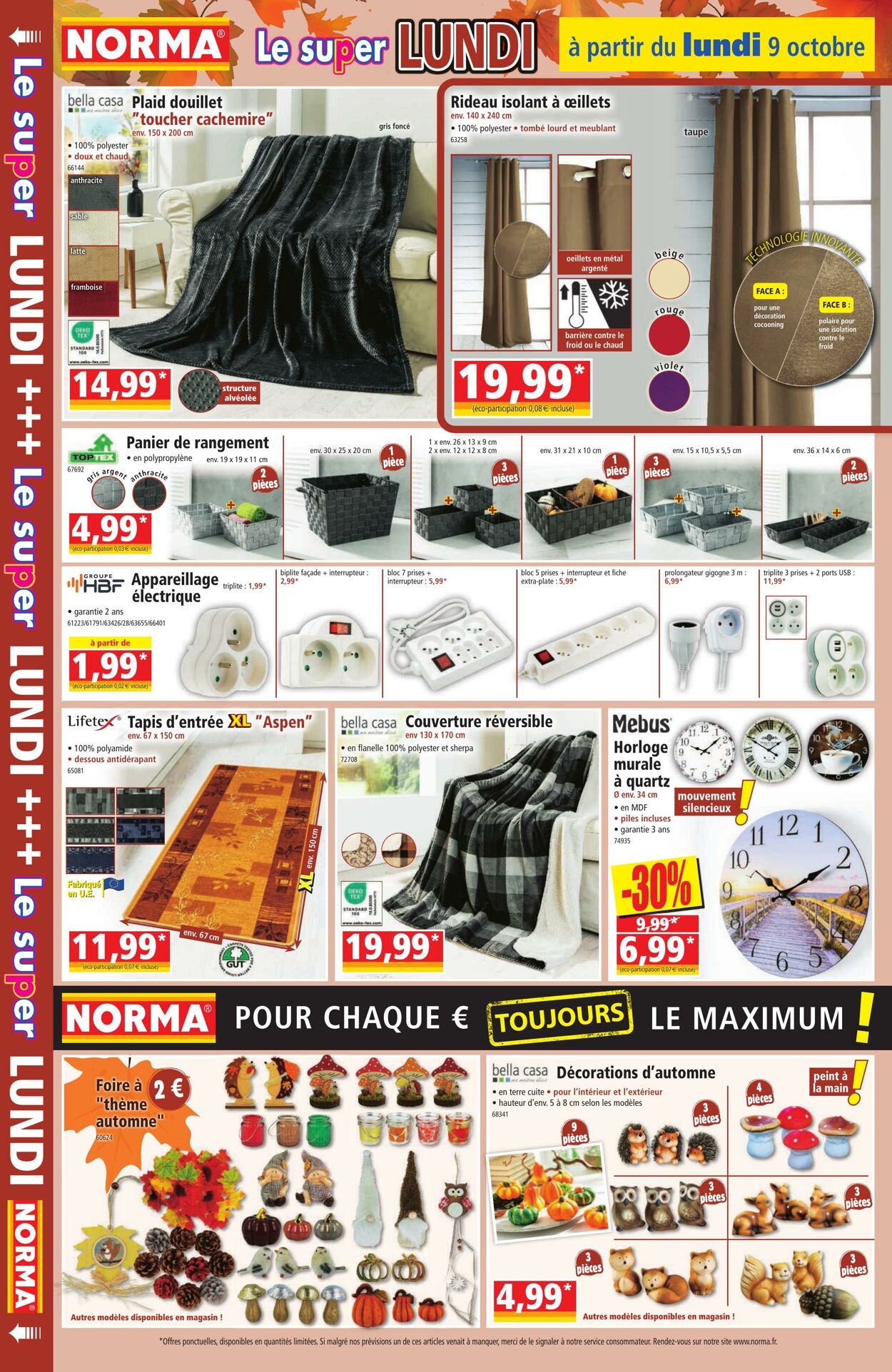 Norma Catalogue du 04.10.2023