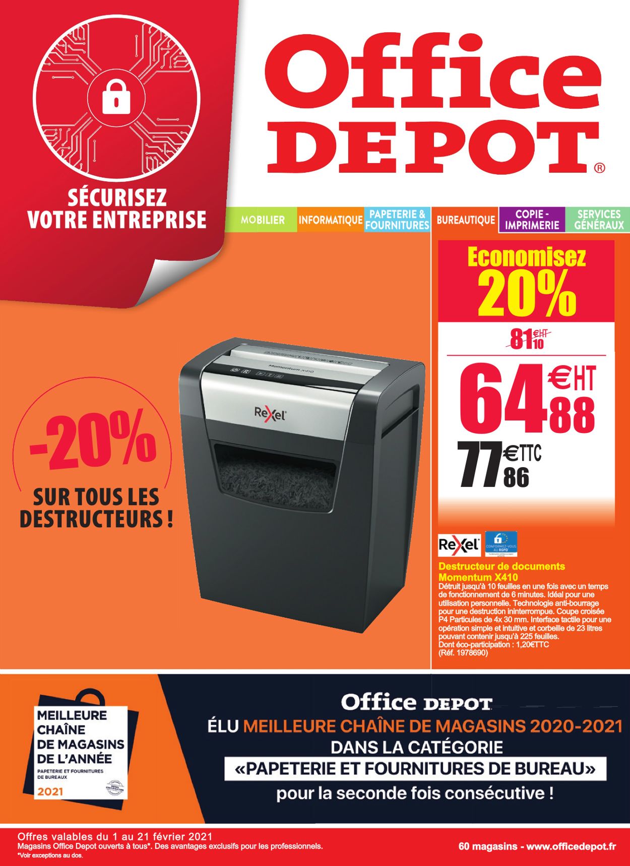 Office Depot Catalogue du 01.02.2021