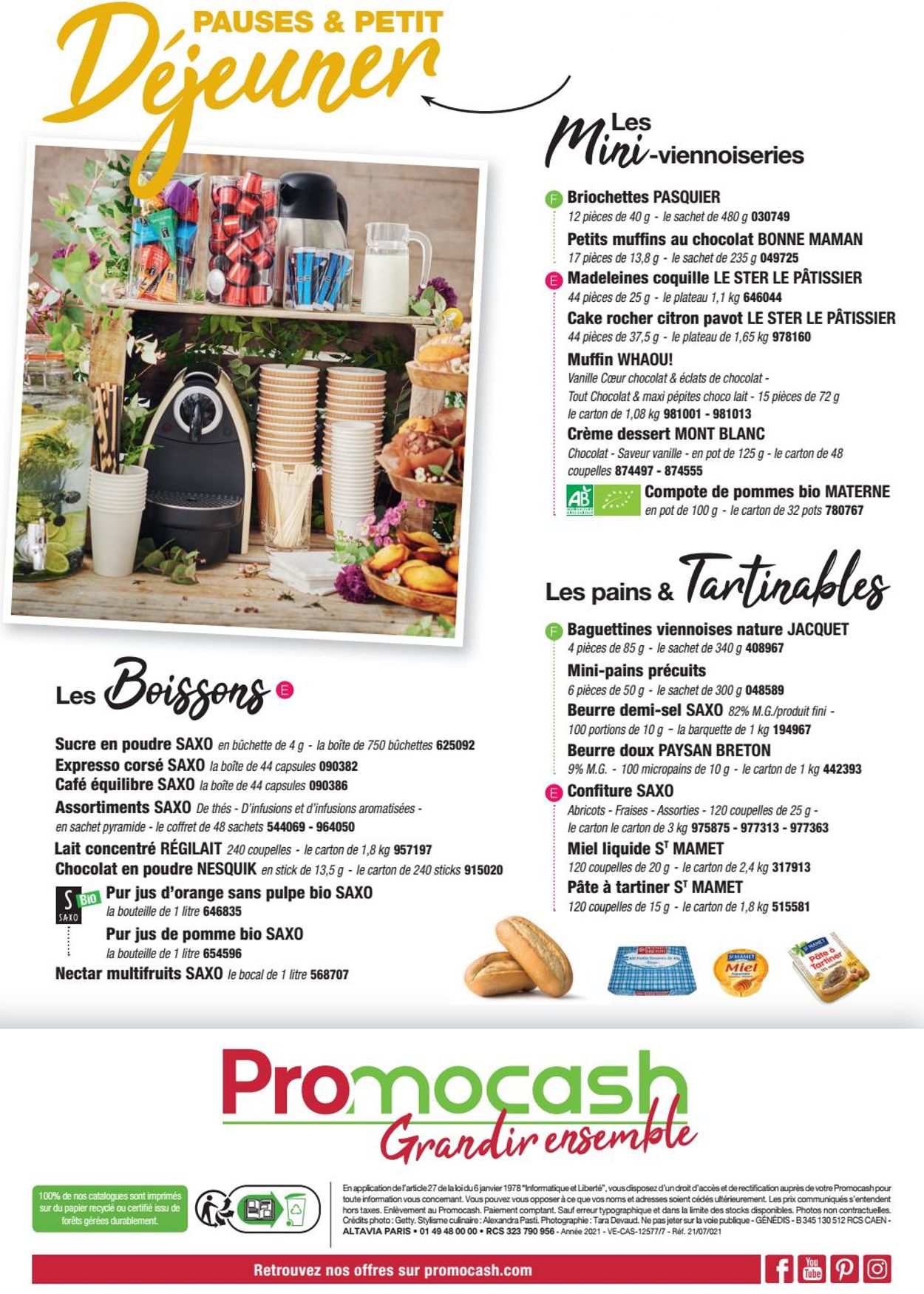 Promocash Catalogue du 21.03.2021