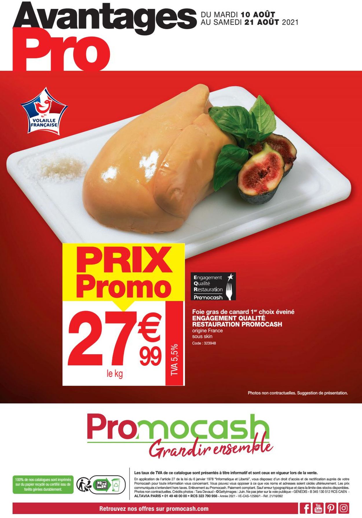 Promocash Catalogue du 10.08.2021