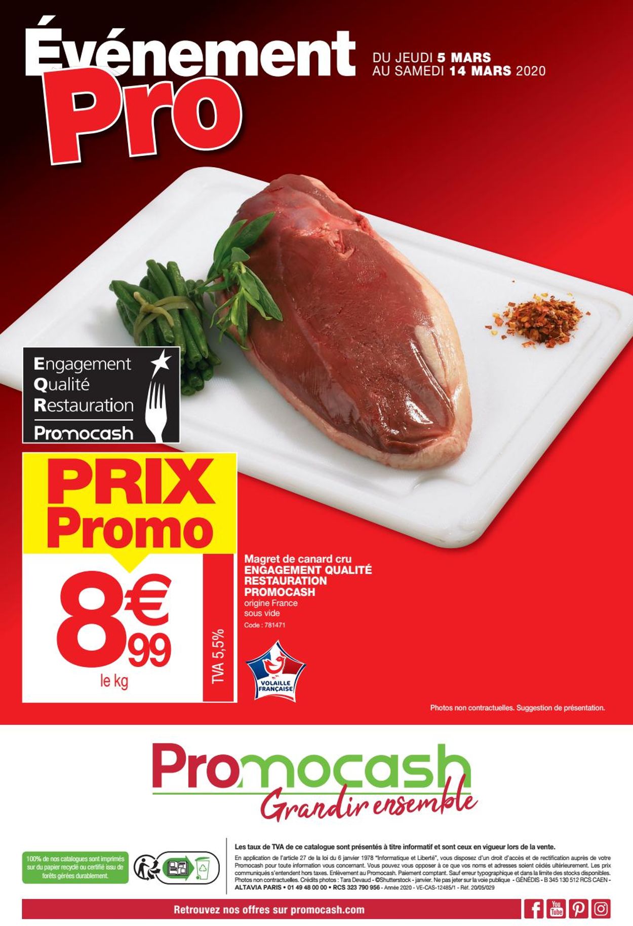 Promocash Catalogue du 05.03.2020