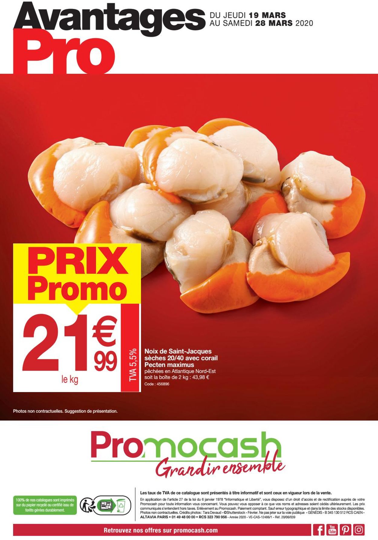 Promocash Catalogue du 19.03.2020