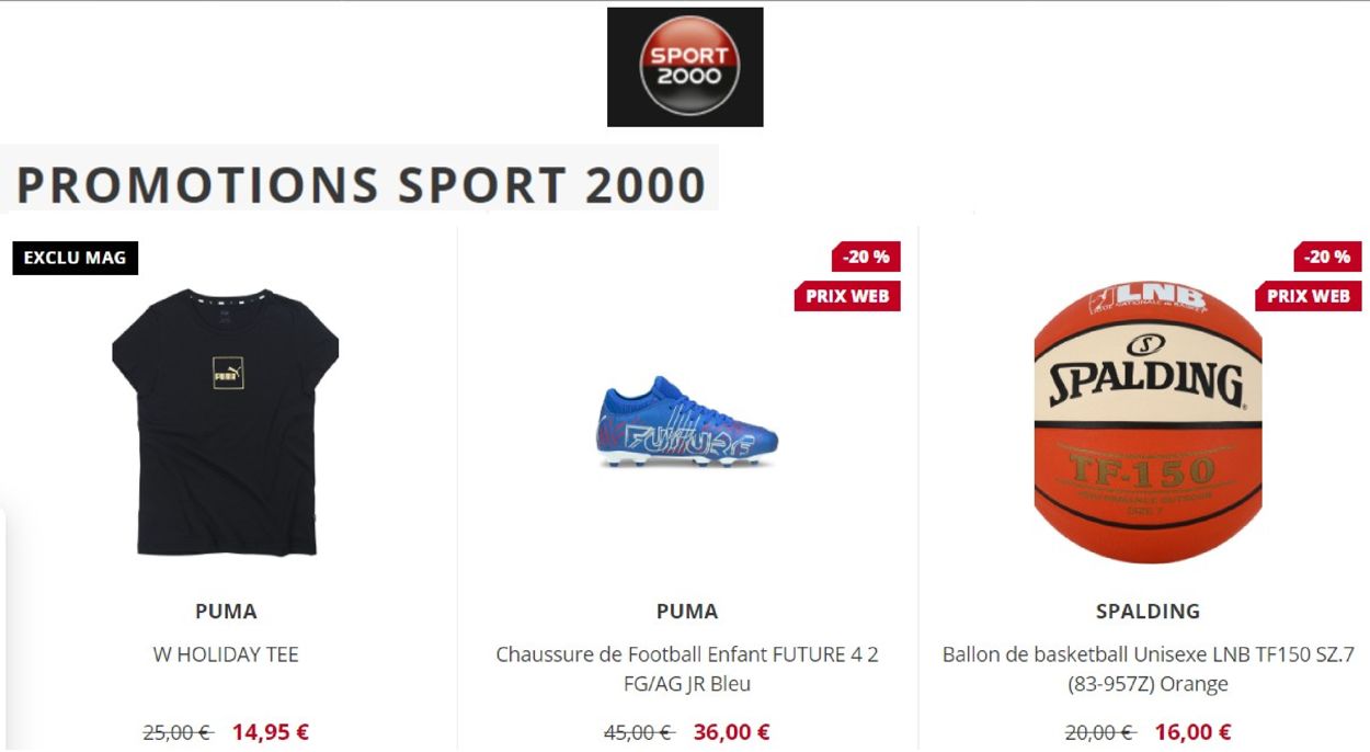 Sport 2000 Catalogue du 17.05.2022