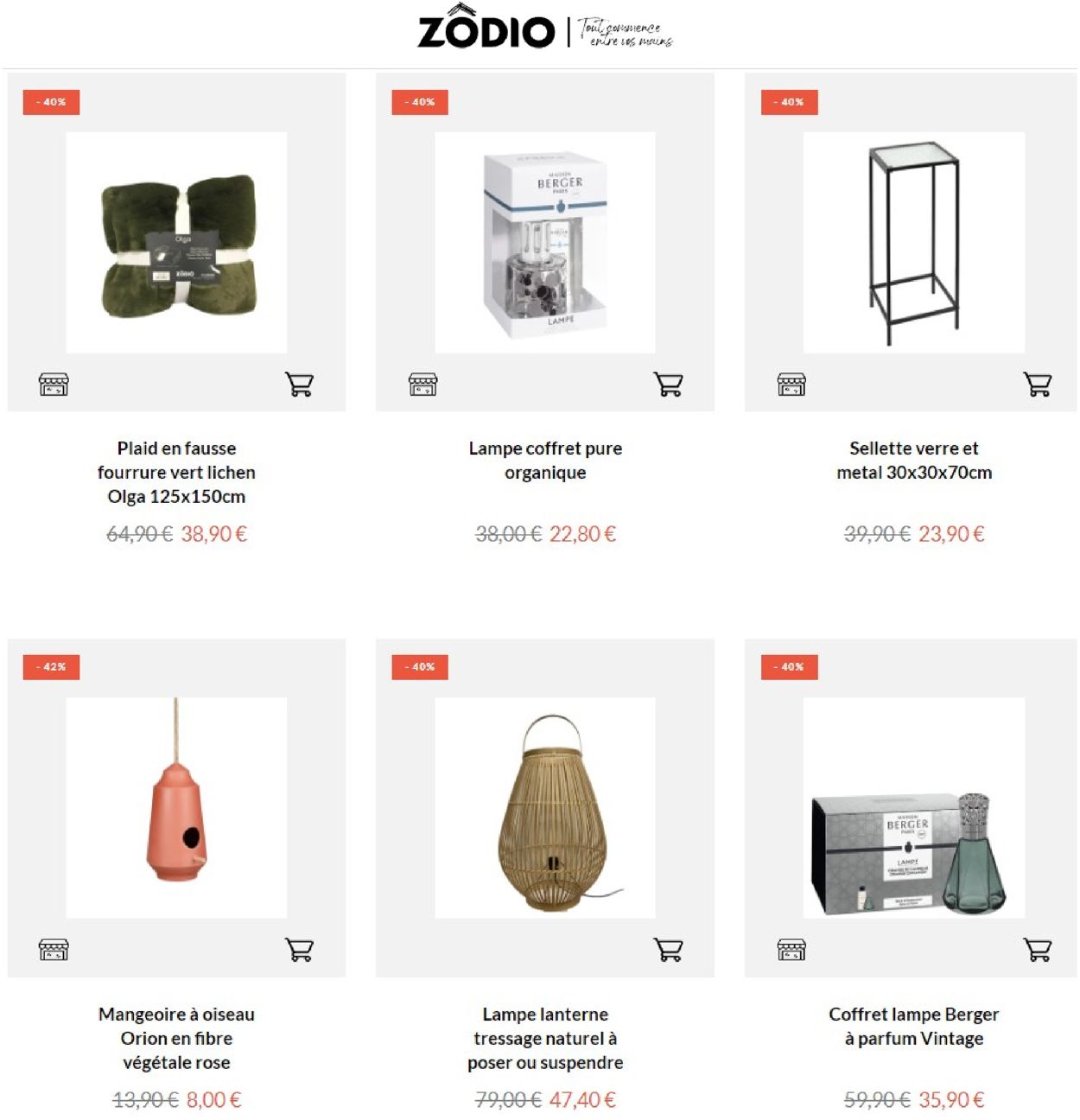 zodio Catalogue du 01.07.2022
