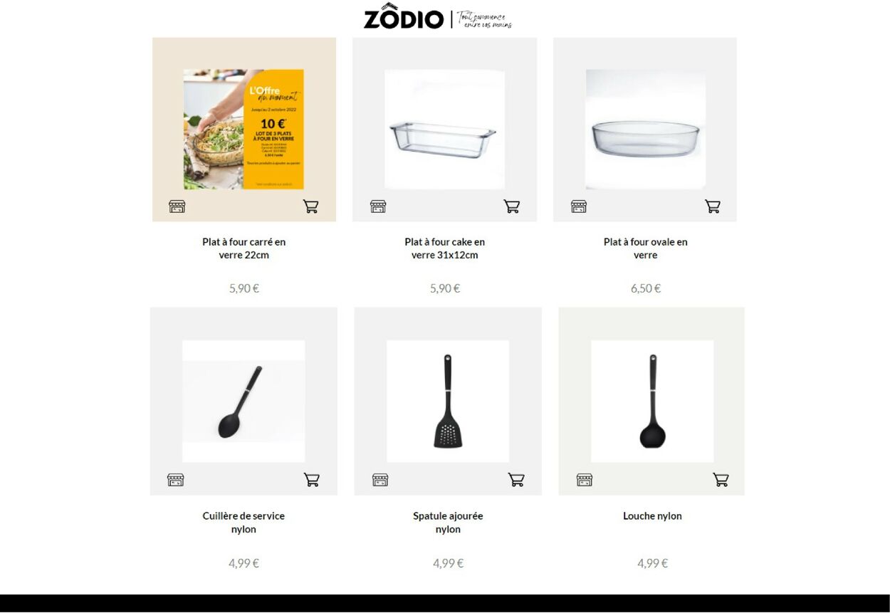 zodio Catalogue du 01.08.2022