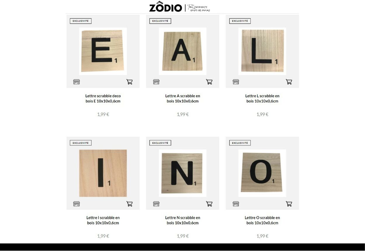 zodio Catalogue du 01.08.2022