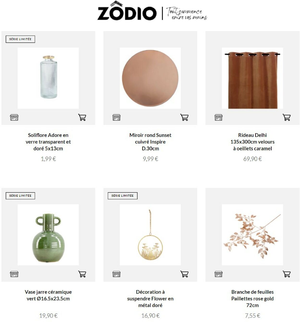 zodio Catalogue du 07.10.2022