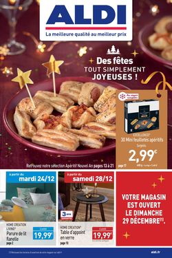 Catalogue Aldi - Catalogue du Nouvel An du 23.12.2019