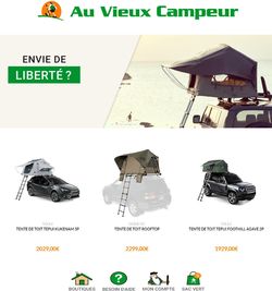 Catalogue Au Vieux Campeur du 15.06.2022
