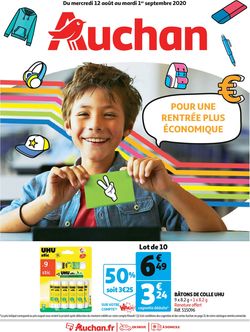 Catalogue Auchan du 12.08.2020