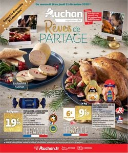 Catalogue Auchan Rêves de Partage 2020 du 16.12.2020