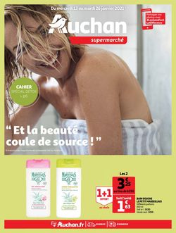 Catalogue Auchan Special Soin et Detox 2021 du 13.01.2021