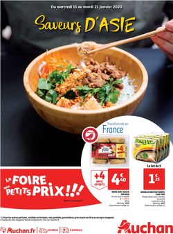 Catalogue Auchan du 15.01.2020