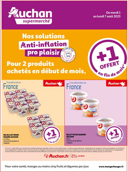 Catalogue Auchan du 01.08.2023