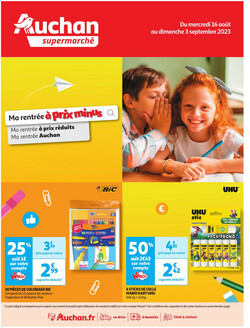 Catalogue Auchan du 16.08.2023