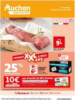 Catalogue Auchan du 22.08.2023