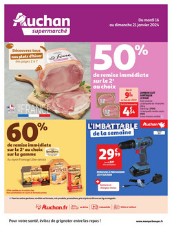 Catalogue Auchan du 16.01.2024