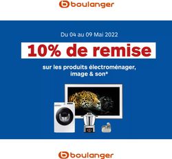 Catalogue Boulanger du 04.05.2022