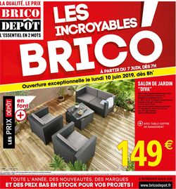 Catalogue Brico Dépôt du 07.06.2019