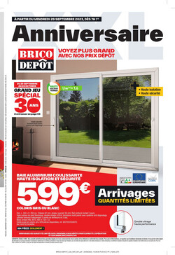 Catalogue Brico Dépôt du 29.09.2023