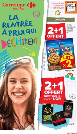 Catalogue Carrefour Market du 30.08.2022