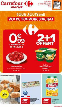 Catalogue Carrefour Market du 08.08.2023