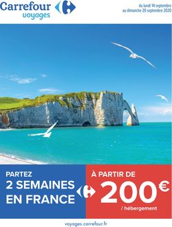 Catalogue Carrefour du 14.09.2020
