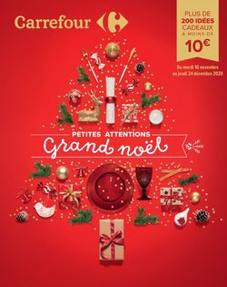 Catalogue Carrefour Noël 2020 du 10.11.2020