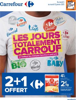 Catalogue Carrefour Les Jours Totalment CARROUF du 05.01.2021