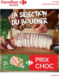 Catalogue Carrefour La Sélection du Boucher 2021 du 05.01.2021