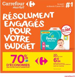 Catalogue Carrefour Résolument engagés pour votre budget 2021 du 05.01.2021