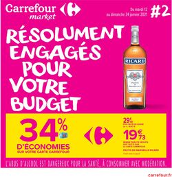 Catalogue Carrefour Résolument Engagés Pour Votre Budget 2021 du 12.01.2021