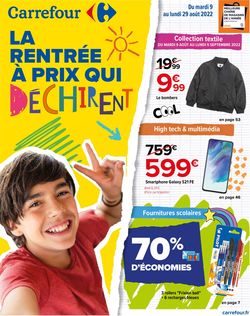 Catalogue Carrefour du 09.08.2022