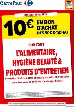 Catalogue Carrefour du 17.05.2023