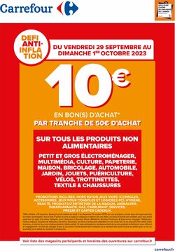Catalogue Carrefour du 26.09.2023